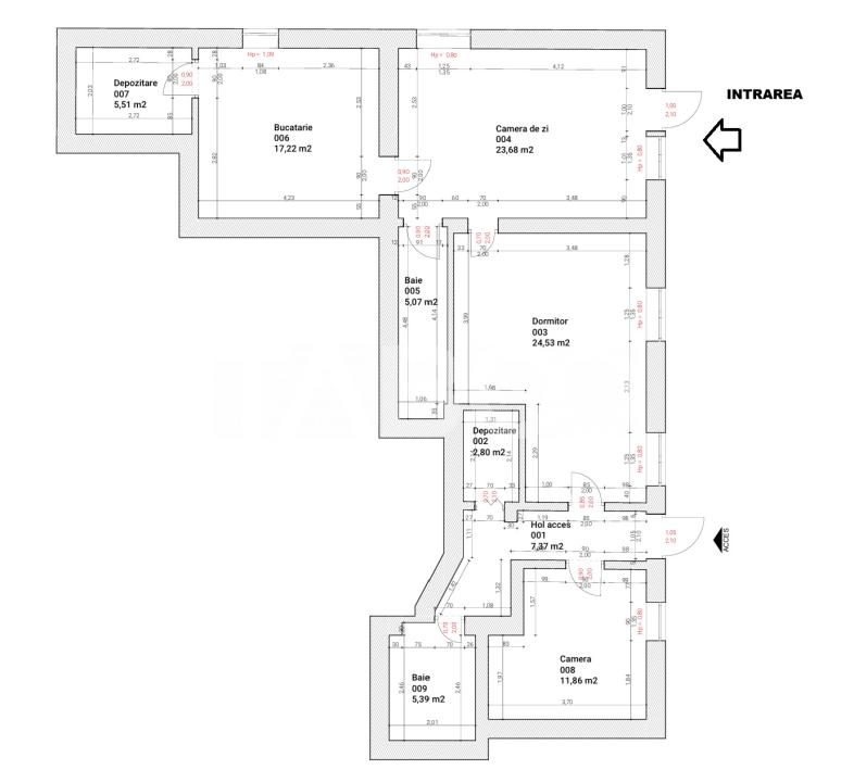 Constantin Noica - Apartament de vanzare 3 camere 2 bai gradina