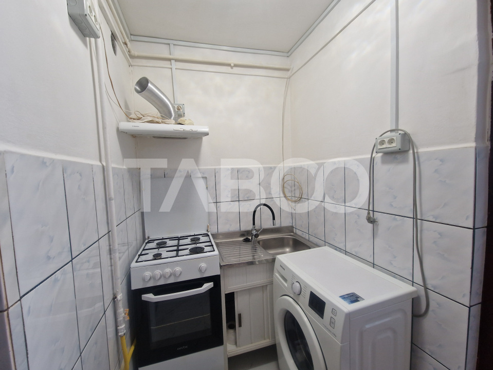 Garsoniera de inchiriat 22mp mobilata si utilata zona Lazaret Sibiu