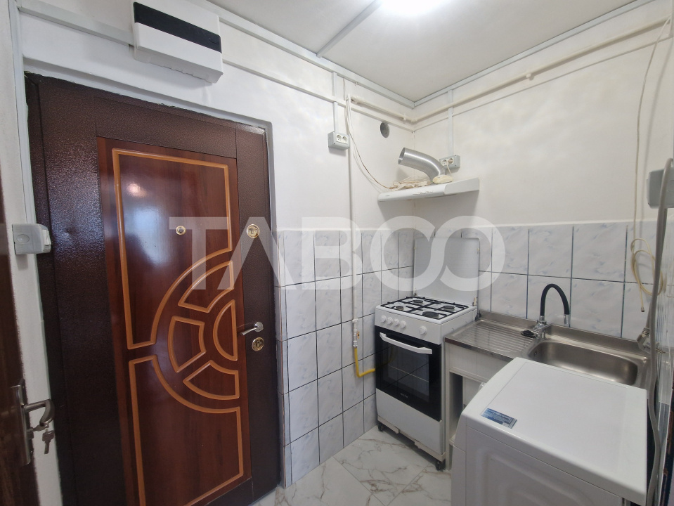 Garsoniera de inchiriat 22mp mobilata si utilata zona Lazaret Sibiu
