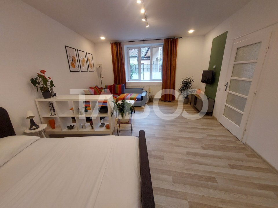 Garsoniera de vanzare 43 mpu pivnita Orasul de Jos Sibiu