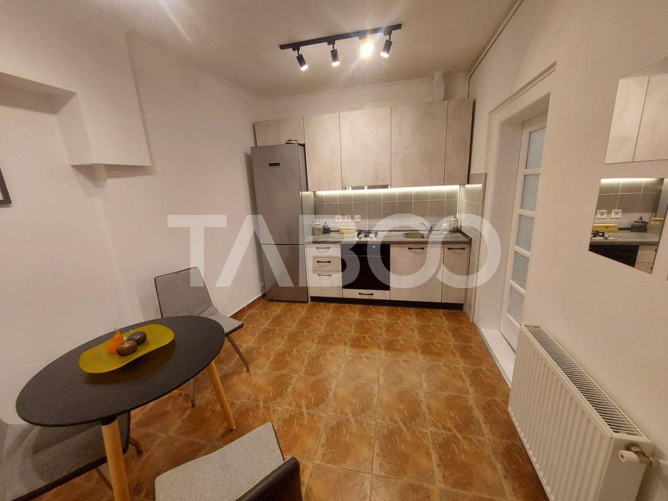 Garsoniera de vanzare 43 mpu pivnita Sibiu zona Orasul de Jos