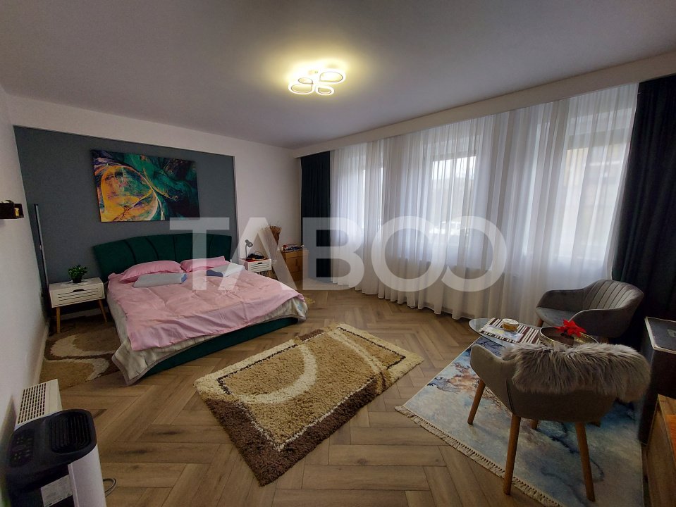 Garsoniera de vanzare decomandata 38 mpu loc de parcare balcon in Sibiu - Stefan cel Mare