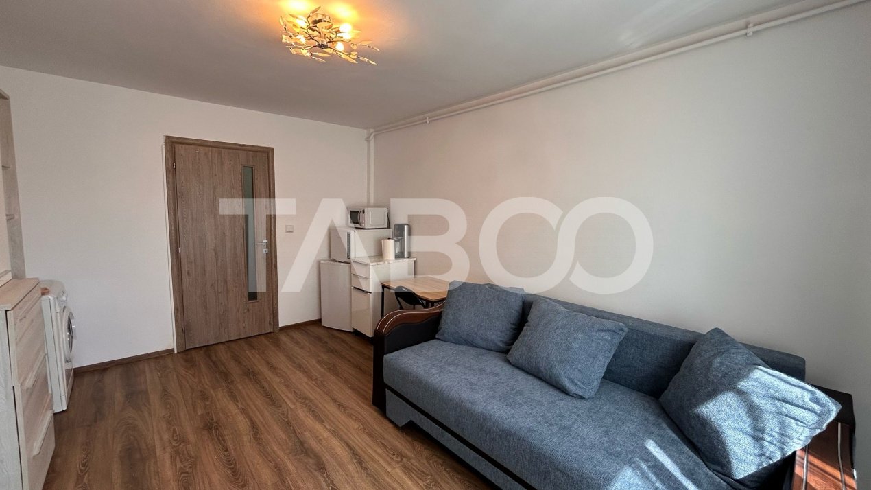 Garsoniera de vanzare etaj 1 complet mobilata zona Compa in Sibiu
