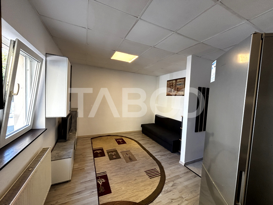 Garsoniera de vanzare  la parter mobilata si utilata  Sibiu in Sibiu - Stefan cel Mare