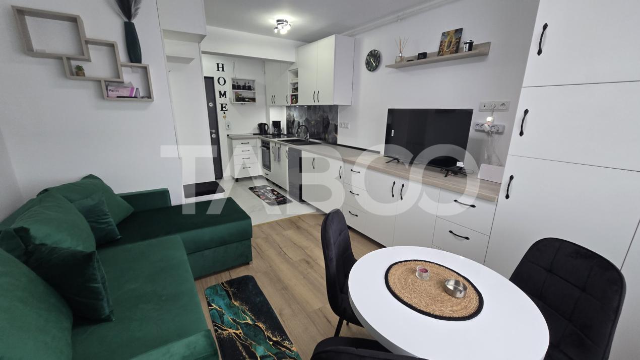 Garsoniera de vanzare mobilata utilata in bloc reabilitat zona Lazaret