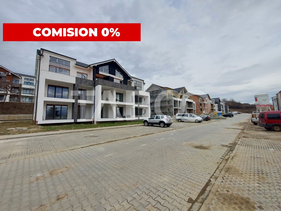 Garsoniera decomandata de vanzare 38 mpu balcon 8 mp loc parcare Sibiu