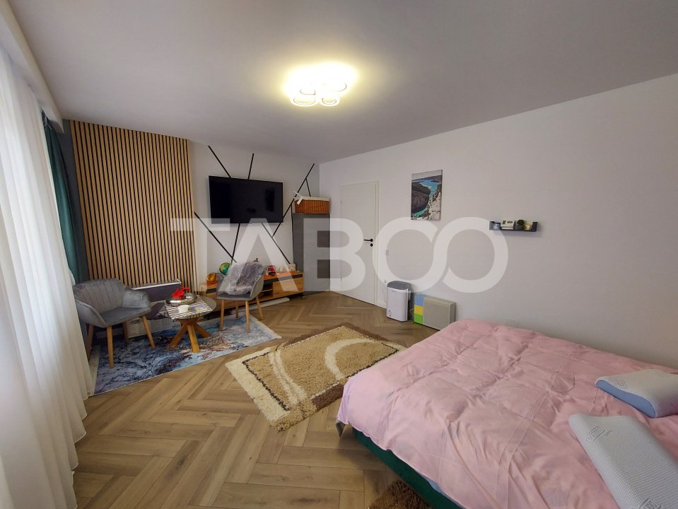 Garsoniera decomandata de vanzare 38 mpu loc de parcare balcon Sibiu