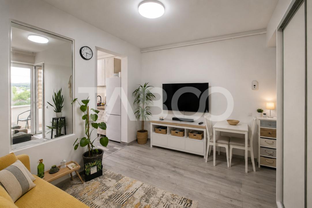Garsoniera decomandata de vanzare balcon parcare Arhitectilor Sibiu