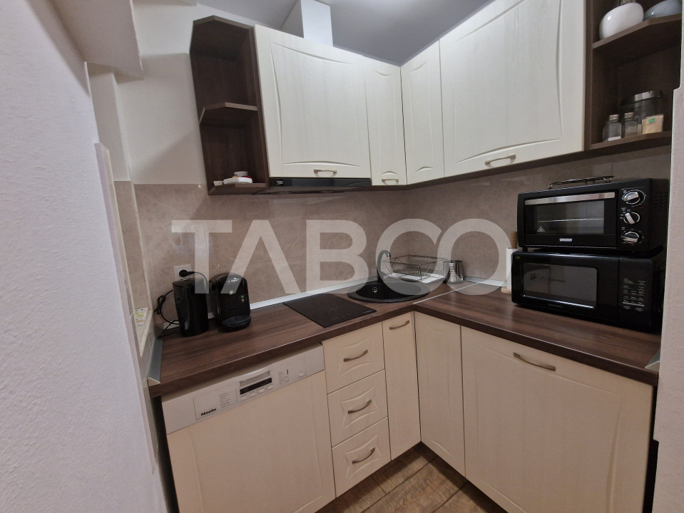 Garsoniera moderna 32mpu de inchiriat in centrul Sibiului