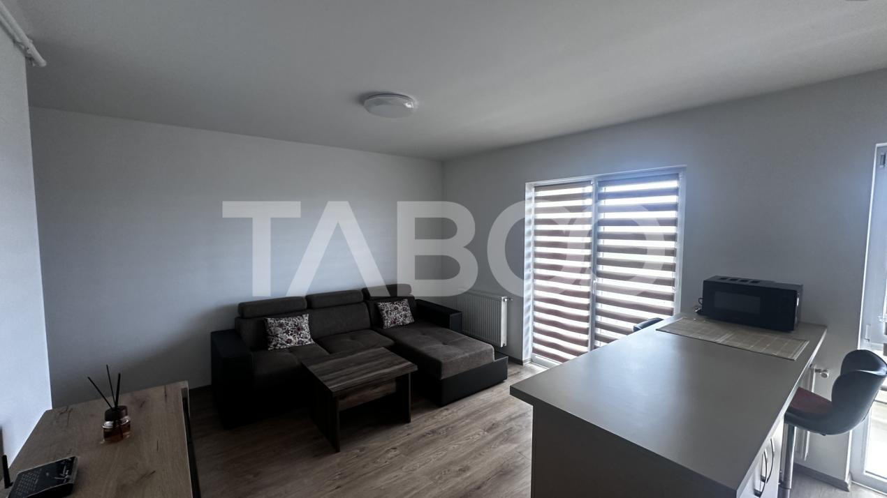 Inchiriere apartament mobilat utilat 3 camere balcon parcare Magnolia in Sibiu - Calea Surii Mici